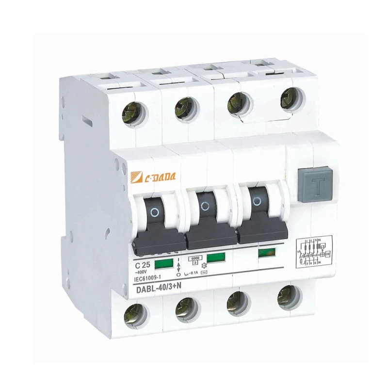 2P 4P elektroninen tyyppi RCBO